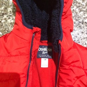 Carter fleece winter baby jacket $35